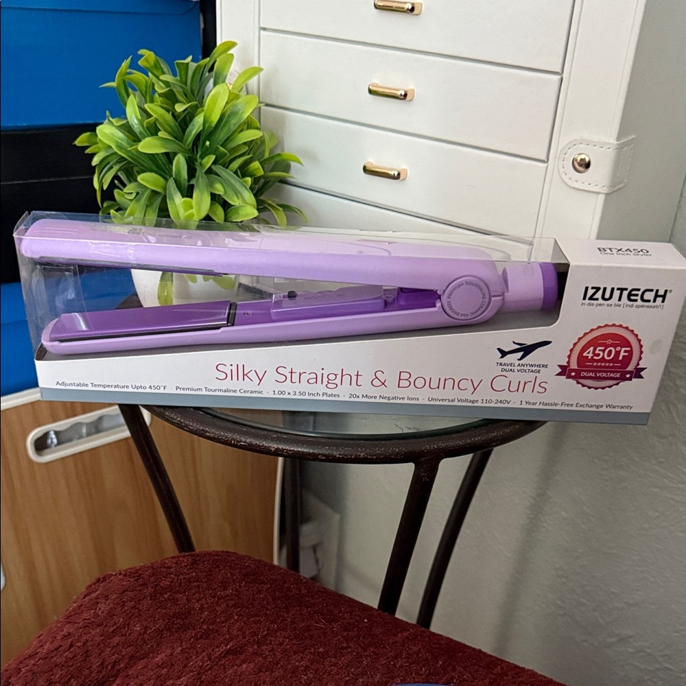 Purple Hair Straightener